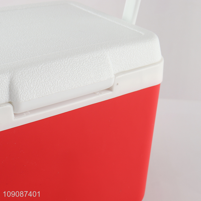 Wholesale 4L Rectangular Plastic Cooler Box Portable Hard Cooler Box
