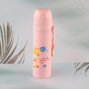 China Imports 500ML Double Wall Vacuum Insulated Water Bottle for Kids