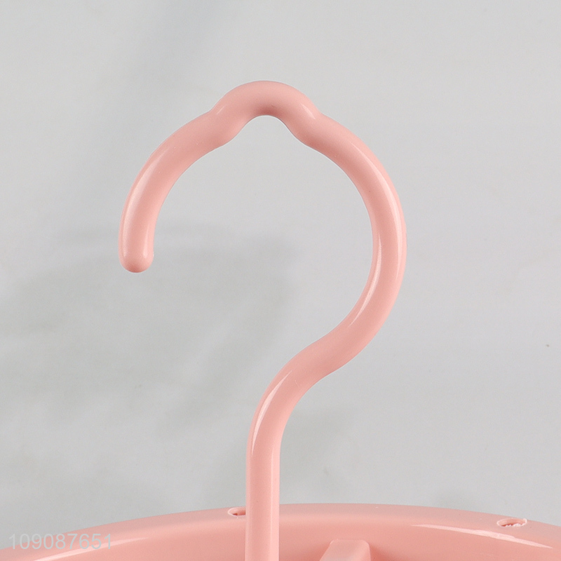 Top products windproof plastic clothes hanger socks drying rack for household