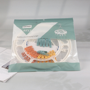 Best quality windproof multifunctional drying hanger socks clips for household