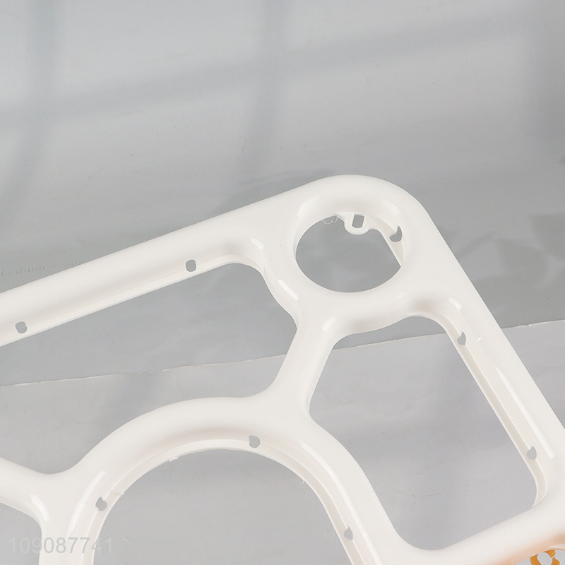 Best selling household plastic multifunctional drying hanger with clips