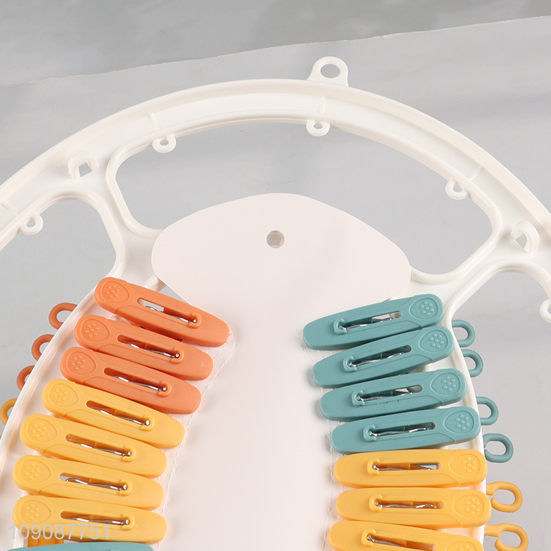 Good sale plastic multifunctional drying hanger socks drying rack wholesale