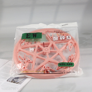 Hot sale plastic household multifunctional drying hanger clothes hanger socks clips