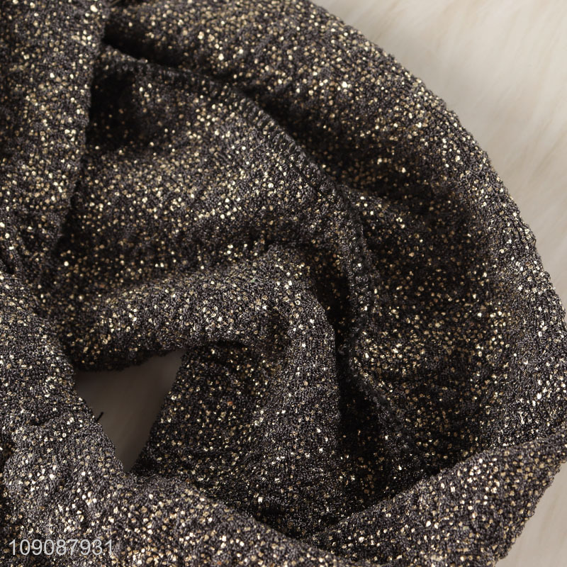 Wholesale Winter Knotted Turban Headband Glitter Headband Fashion Headdress