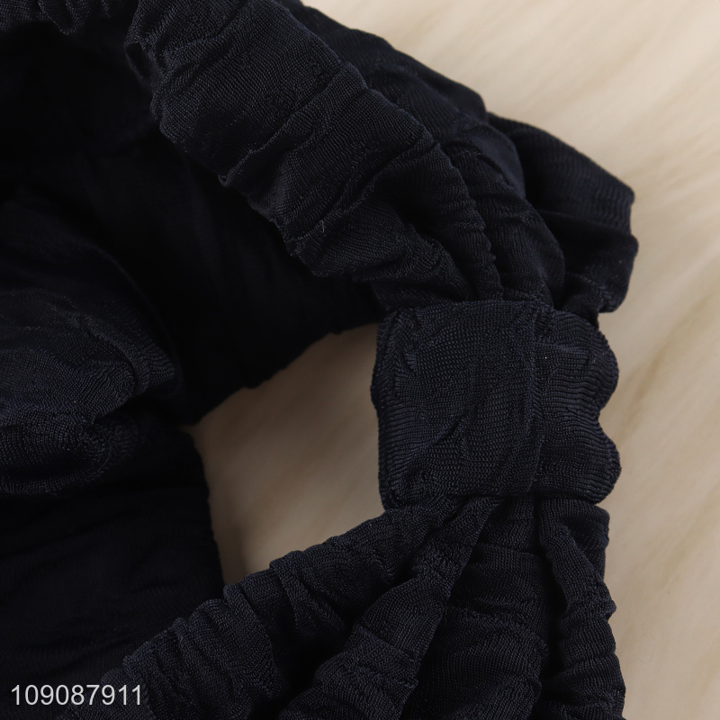 Good Quality Winter Knotted Turban Headband Elastic Headband for Women