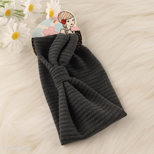 New Product Winter Knotted Turban Headband Elastic Headband Hair Band