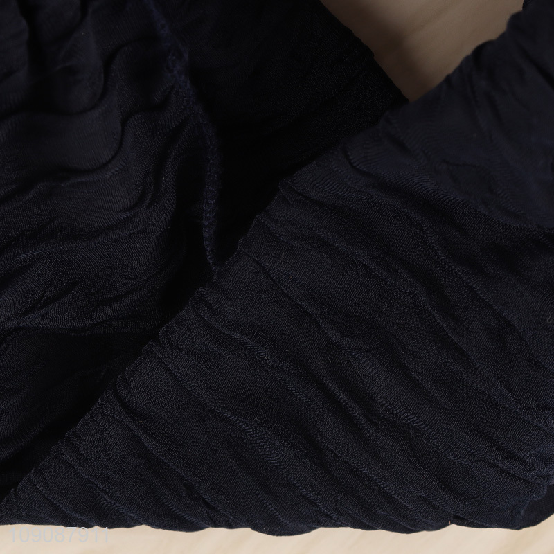 Good Quality Winter Knotted Turban Headband Elastic Headband for Women