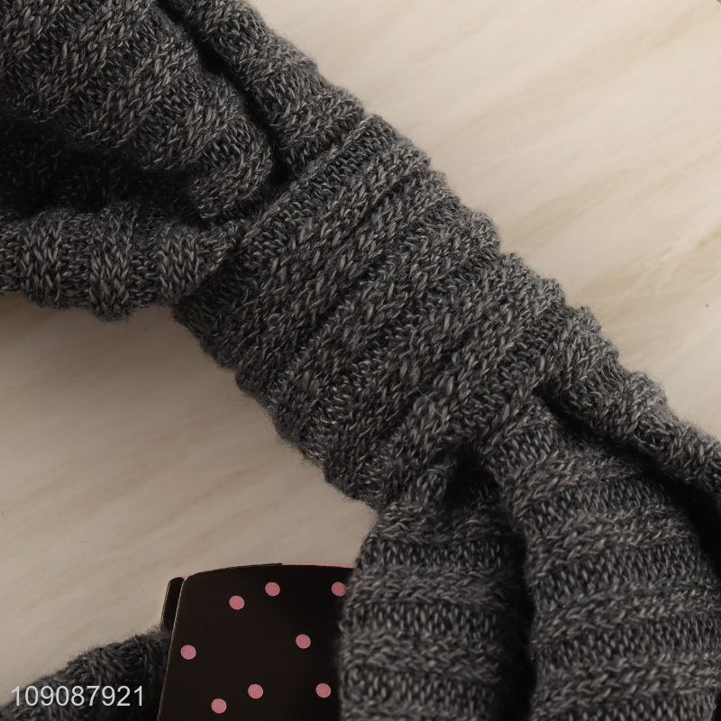 New Product Winter Knotted Turban Headband Elastic Headband Hair Band