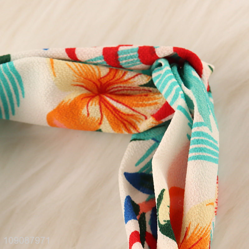 New Arrival Elastic Headband Adjustable Sweat Band for Women Girls