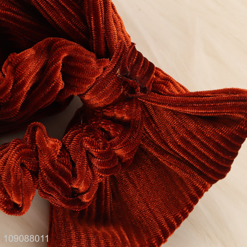 New Products Bowknot Hair Bands Elastic Bowknot Hair Scrunchies