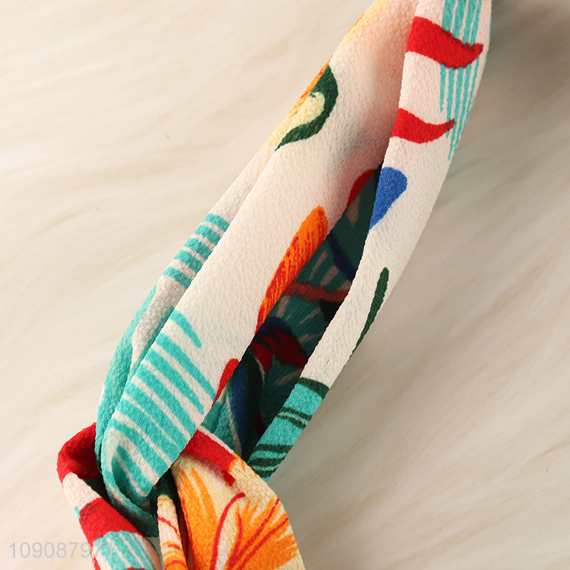 New Arrival Elastic Headband Adjustable Sweat Band for Women Girls