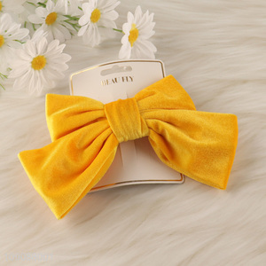 China Imports Bow Hair Clips Hair Bows Fashion Hair Accessories