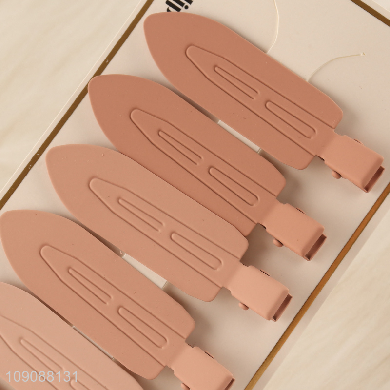 Factory Price 6PCS Duckbill Clips Flat Hair Clips for Styling Makeup