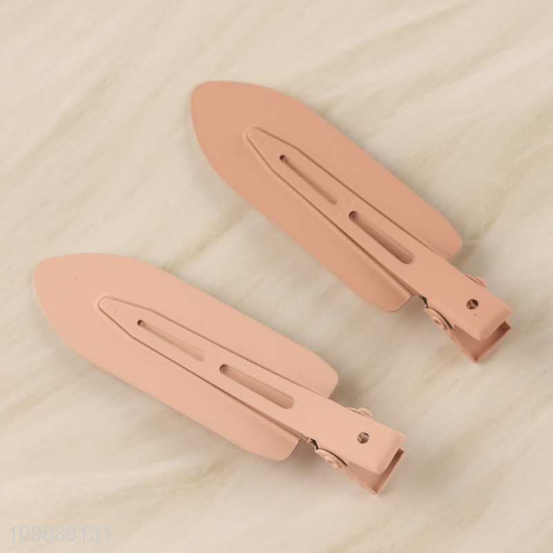 Factory Price 6PCS Duckbill Clips Flat Hair Clips for Styling Makeup