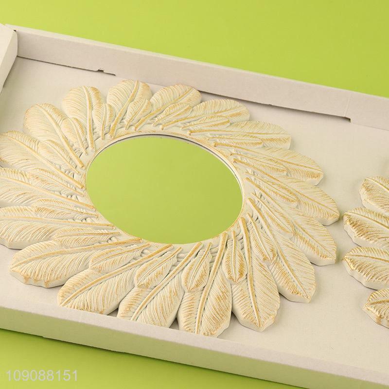 Factory Price 3Pcs Wall Decor Mirror Set for Living Room Decor