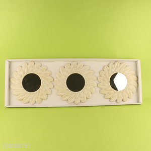 Factory Price 3Pcs Wall Decor Mirror Set for Living Room Decor