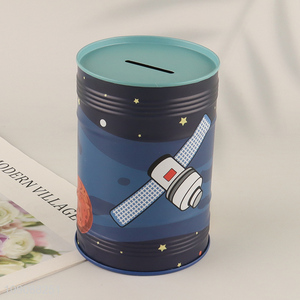 Good Quality Cute Cartoon Metal Money Box Piggy Bank for Kids