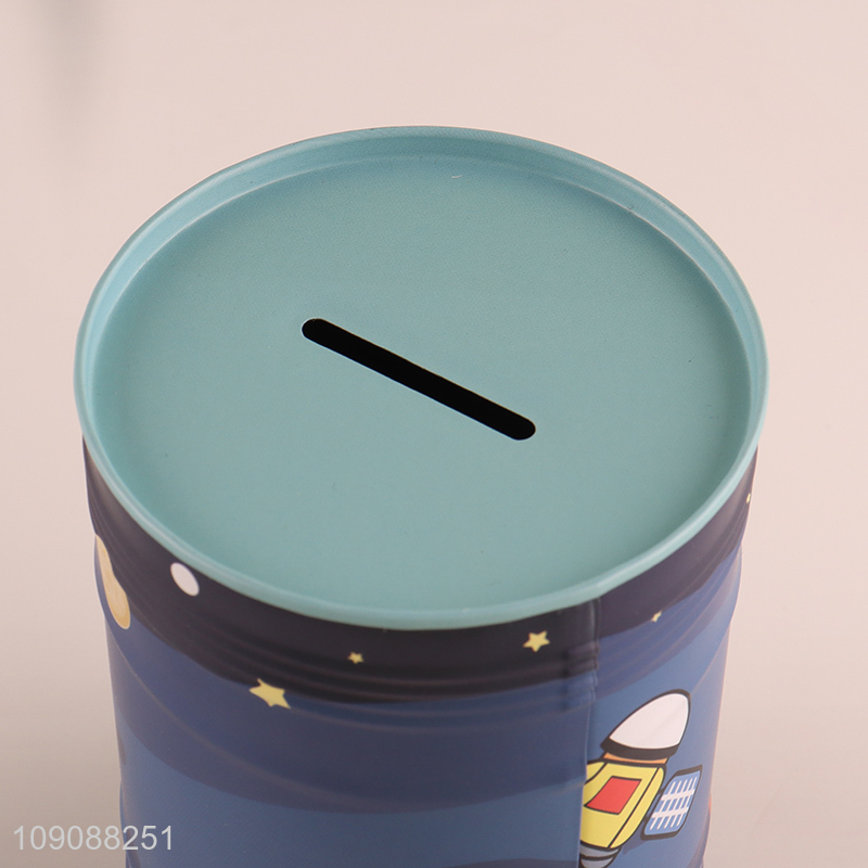 Good Quality Cute Cartoon Metal Money Box Piggy Bank for Kids