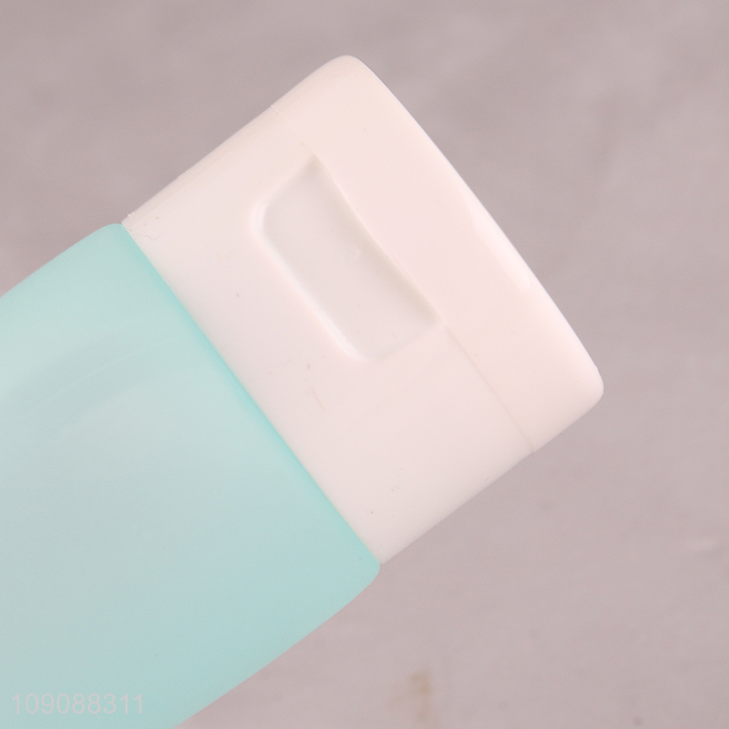 Factory Price 3Pcs 60ML Travel Size Silicone Squeeze Bottle Set