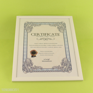 New Arrival A3 Plastic Certificate Frame Award Document Frame