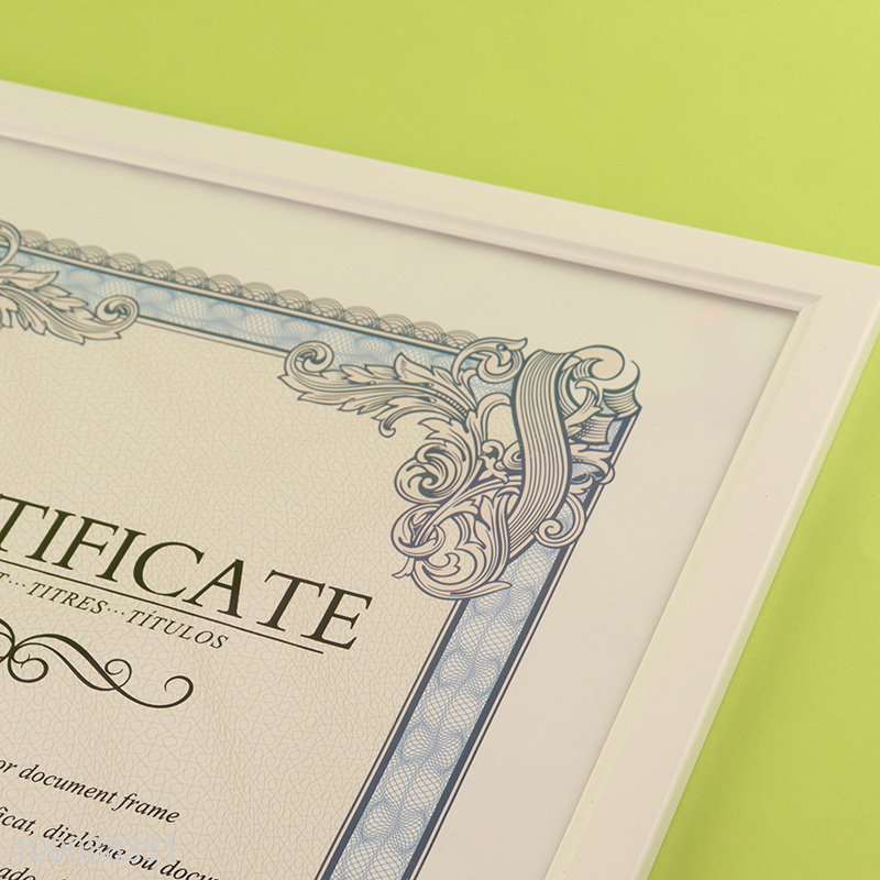 New Arrival A3 Plastic Certificate Frame Award Document Frame
