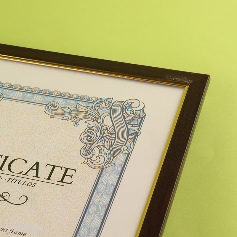 Hot Selling A3 Plastic Certificate Frame Plastic Photo Frame
