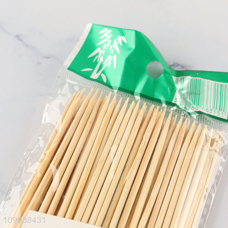 Hot Sale natural bamboo skewers for barbecue grilling and kitchen