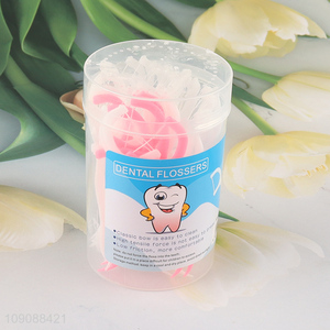 Good Quality 30 Pieces Disposable Dental Floss Picks Advanced Clean Floss Picks