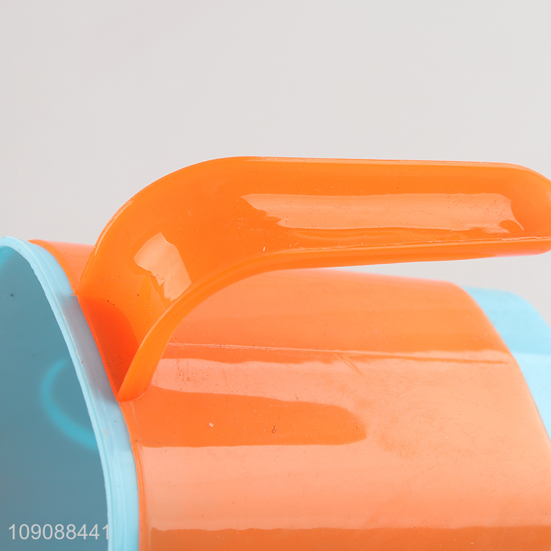 China Imports Plastic drinking Cup bathroom brushing cup with handle