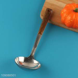 Hot Selling Small Size Heat Resistant Stainless Steel Soup Ladle for Cooking