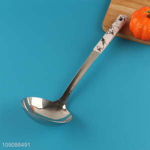 High Quality Big Size Stainless Steel Soup Ladle Kitchen Cooking Utensils