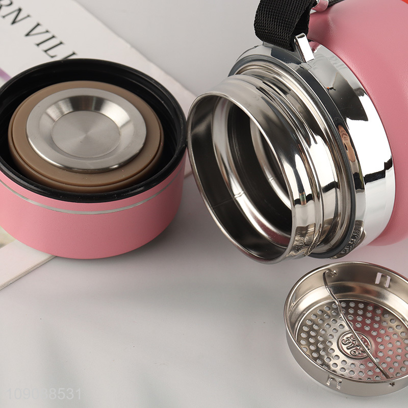 China Imports 600 1000ML Double wall stainless steel vacuum insulated water bottle