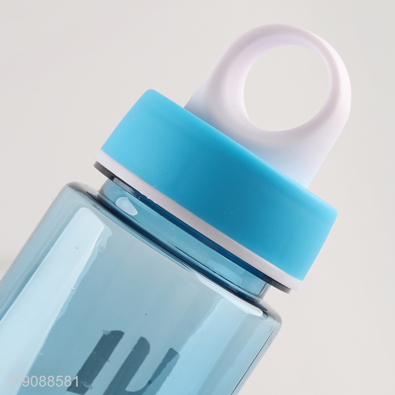 China Imports 750ML leakproof plastic sports water bottle with handle