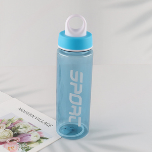 China Imports 750ML Leakproof Plastic Sports Water Bottle with Handle