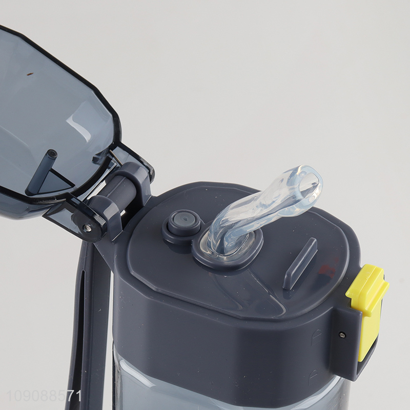 Good Quality 750ML large capacity portable plastic sports water bottle