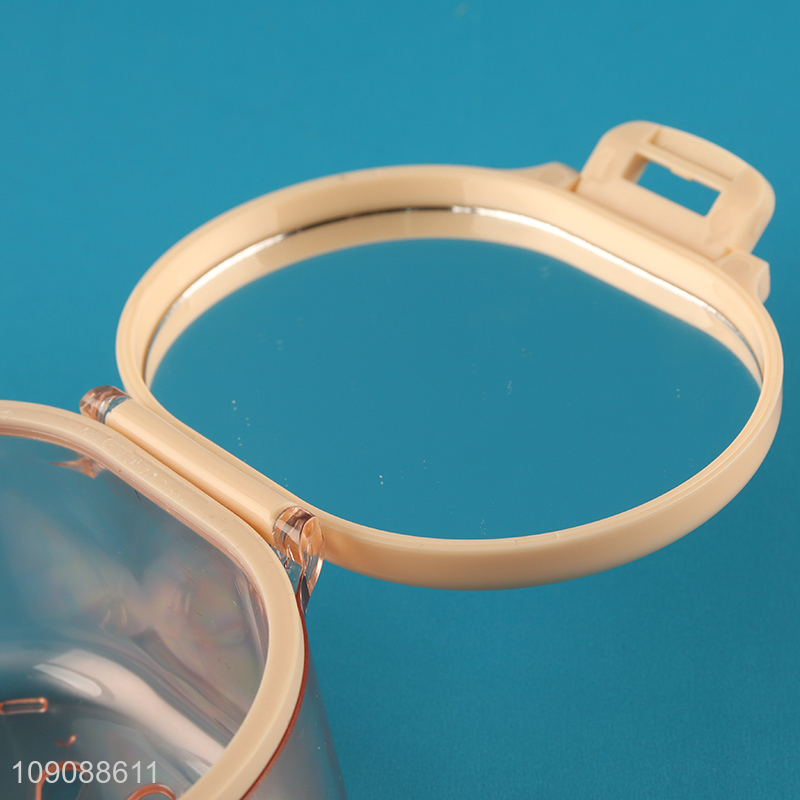 New Product Denture Bath Box with Strainer Basket Mouth Guard Case