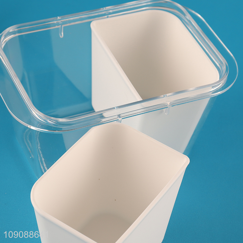 Hot Selling 450ML Airtight Divided Food Storage Container for Fruits
