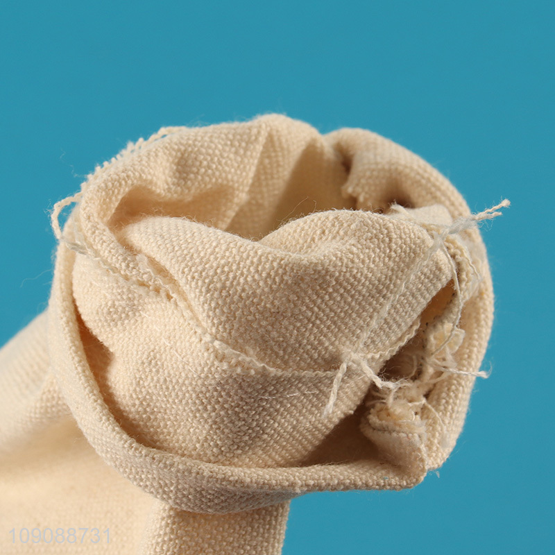 Online Wholesale Cotton Linen Drawstring Bag Treat Bag Small Gift Bag