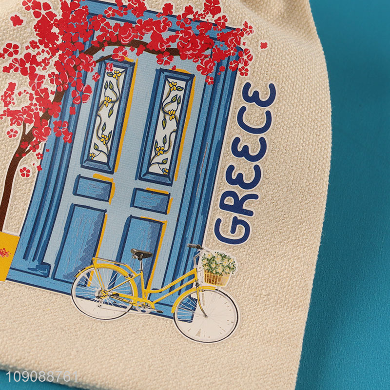 New Arrival Cotton Linen Drawstring Bag Treat Bag Small Gift Bag