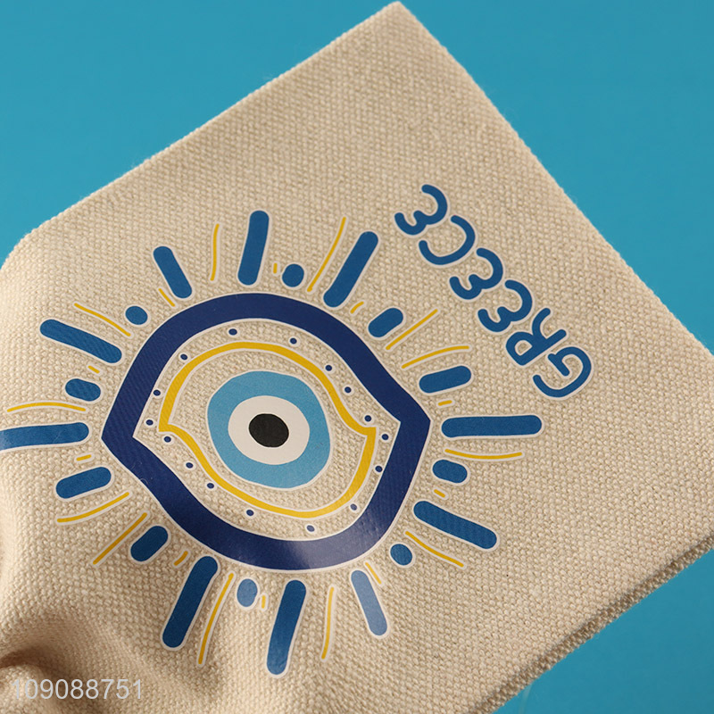 Hot Selling Cotton Linen Drawstring Bag Treat Bag Jewelry Pouch