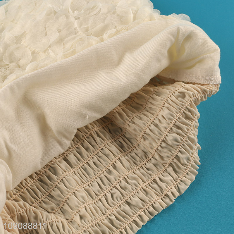 Factory Price Women's Strap Crop Top Cami Bra Push Up Bustier Top