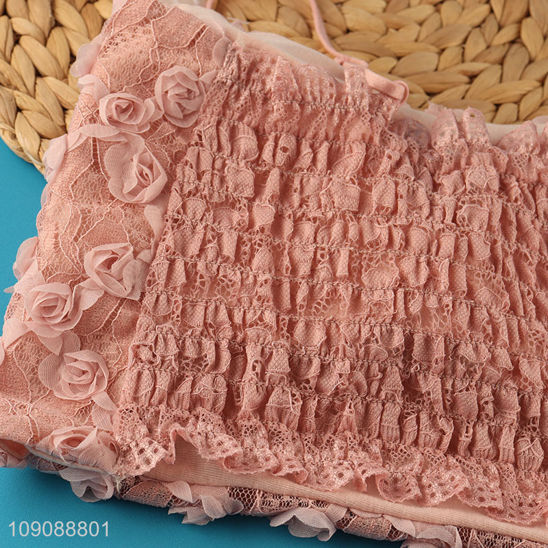 New Product Women's Strap Crop Top Cami Bra Corset Crop Top