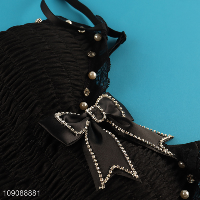 Factory Price Women's Spaghetti Strap Corset Crop Top Cami Bras