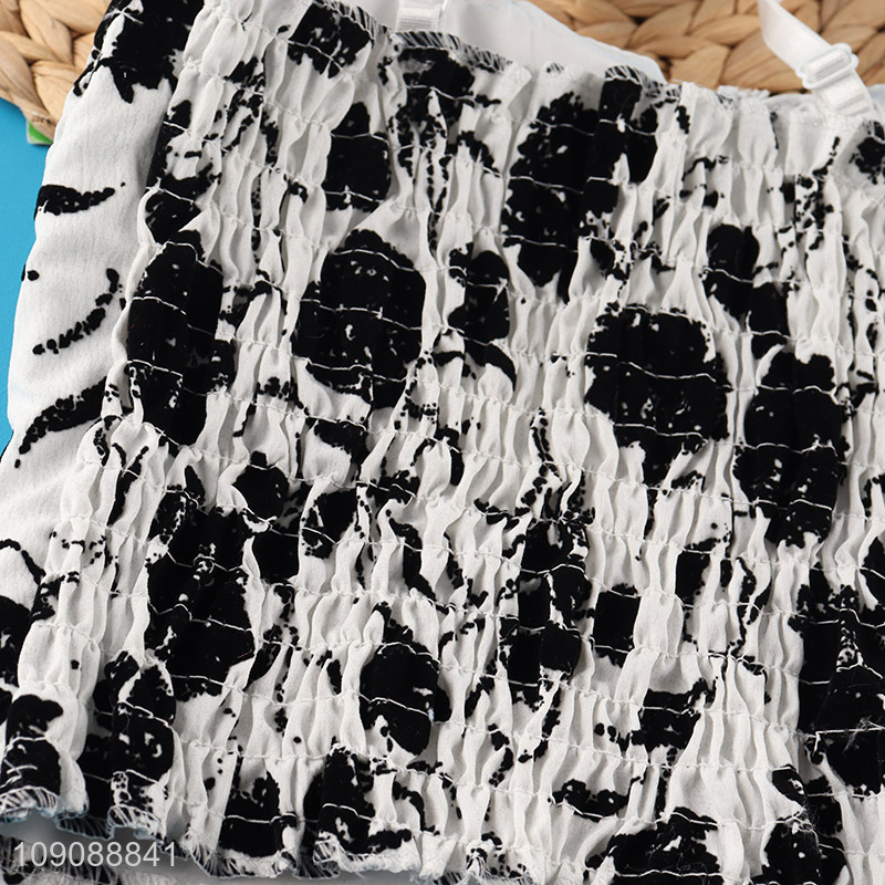 Good Quality Women's Strap Crop Top Cami Bra Padded Bralettes