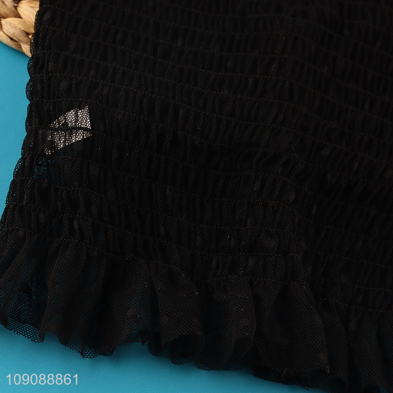 Factory Supply Women's Strap Crop Top Cami Bra Push Up Bustier Top