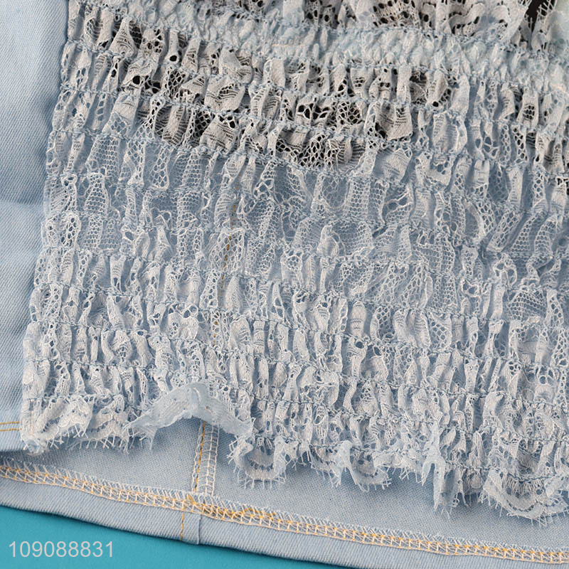 High Quality Women's Spaghetti Strap Corset Crop Top Cami Bras