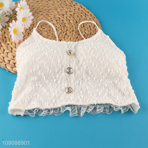 High Quality Women's Strap Crop Top Cami Bra Corset Crop Top