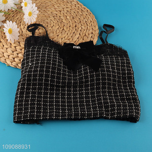 Good Quality Women's Spaghetti Strap Corset Crop Top Cami Bras