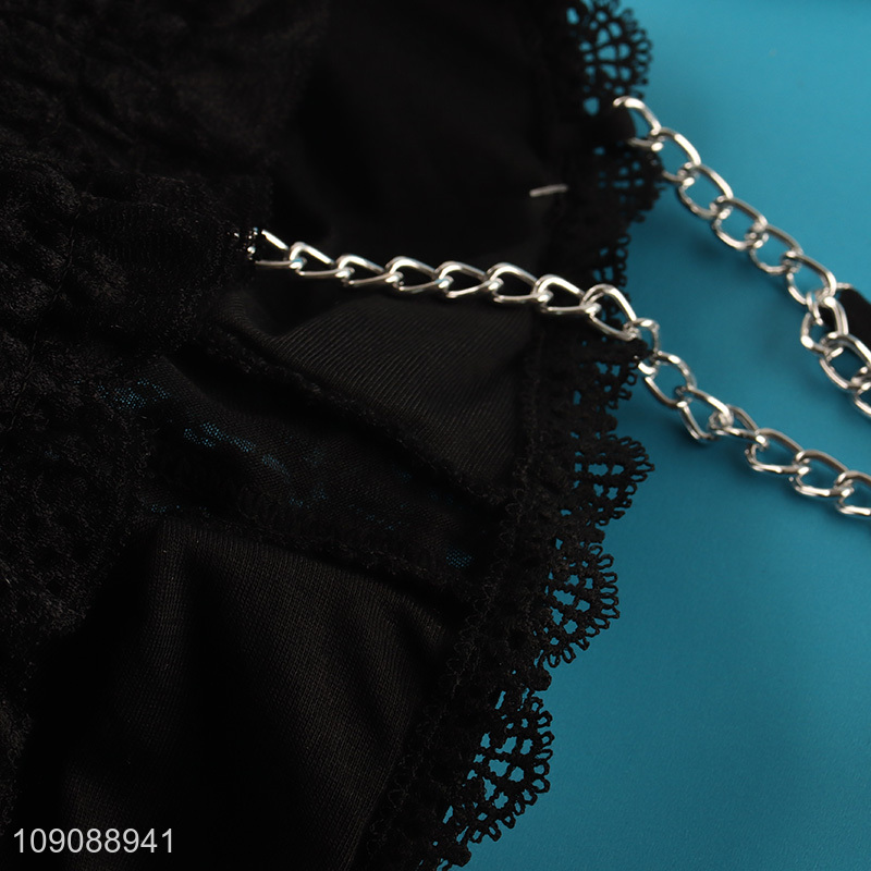 China Imports Women's Strap Crop Top Cami Bra Padded Bralettes