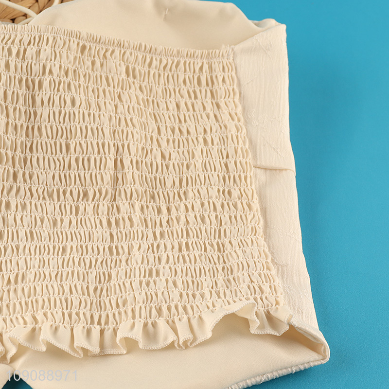 Factory Price Women's Crop Top Adjustable Strap Crop Tank Top